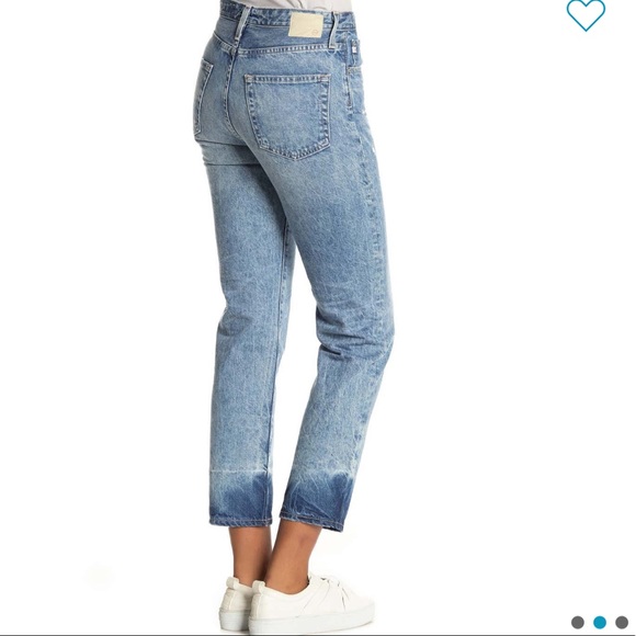 NEW • AG Jeans • Phoebe Straight Leg Jeans Blue - Picture 3 of 5